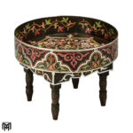 Moroccan Low Table with High Edges