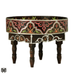 Moroccan Low Table with High Edges