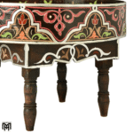 Moroccan Low Table with High Edges