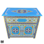 Moroccan Handmade Chest of Drawers ZRIYEK - Unique Style Tall Narrow Dresser