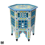 Moroccan Solid Wood SCHIBI Tea Table | Handcrafted Coffee & Side Table