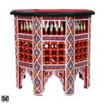 Moroccan Octagonal HALIMA Table | Handcrafted Wood Coffee & Tea Table