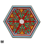 Moroccan Hand-Painted NIHAL Side Table | Artisan Wood Coffee & Accent Table