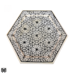 Moroccan ANKABUTA Solid Wood Tea Table | Oriental Hand-Painted Wood Coffee Table