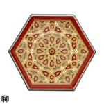 Moroccan Hand-Painted LUJA Side Table | Artisan Wood Coffee & Accent Table