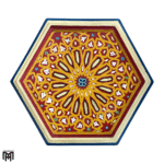 Moroccan Oriental Hand-Painted DAHBI Side Table | Artisan Wood Coffee Table